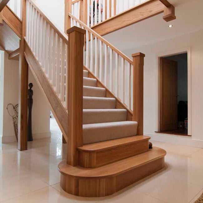 wooden staircase british